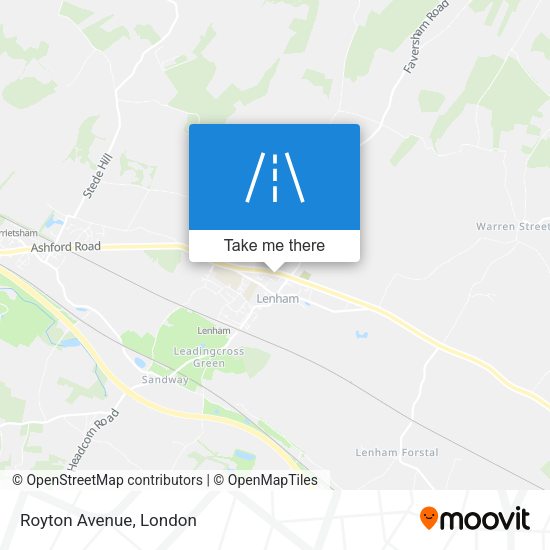 Royton Avenue map