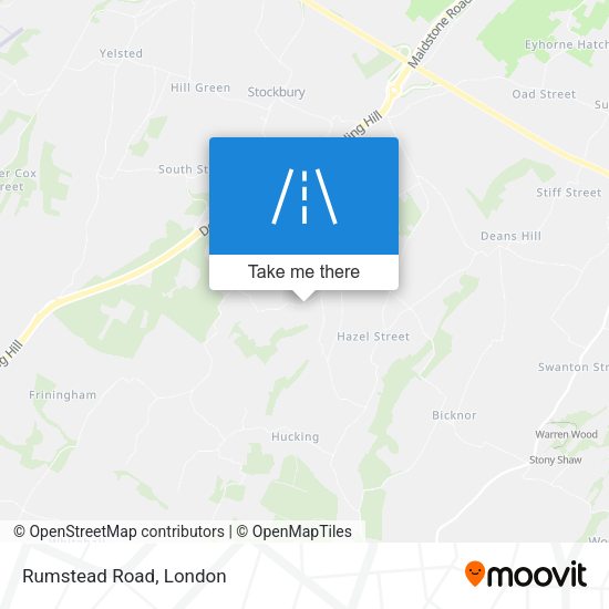 Rumstead Road map