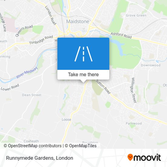 Runnymede Gardens map