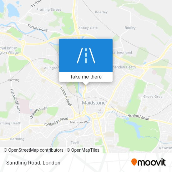Sandling Road map