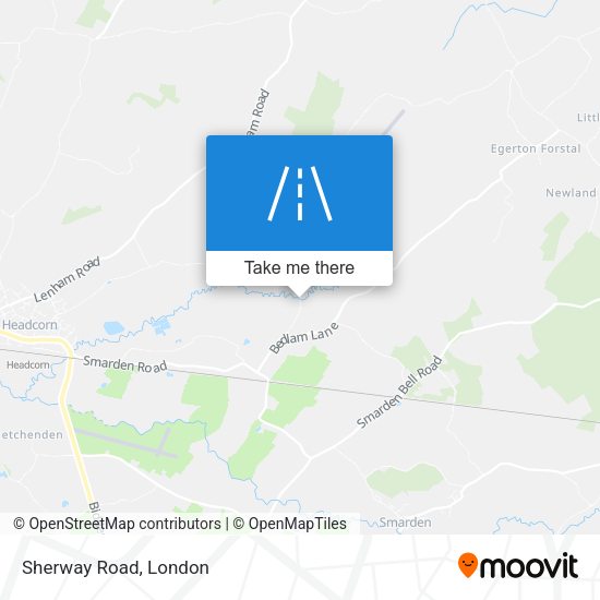 Sherway Road map