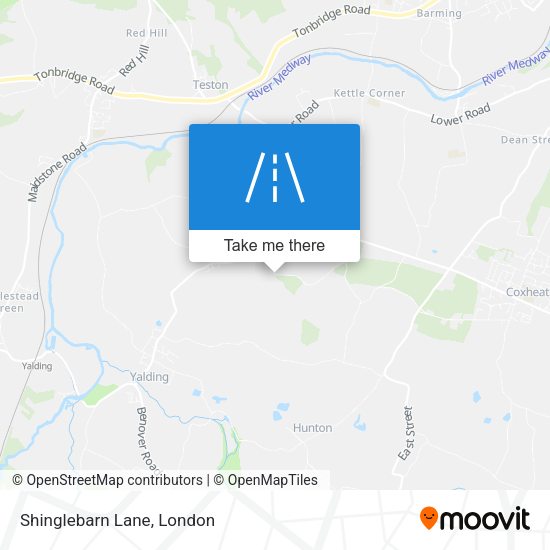 Shinglebarn Lane map