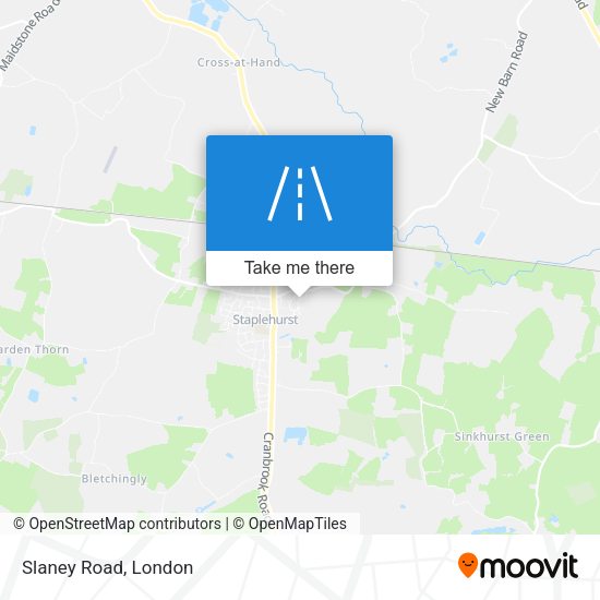 Slaney Road map
