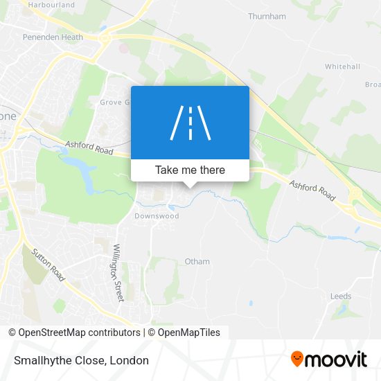 Smallhythe Close map