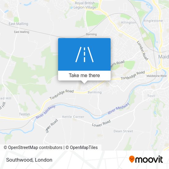 Southwood map