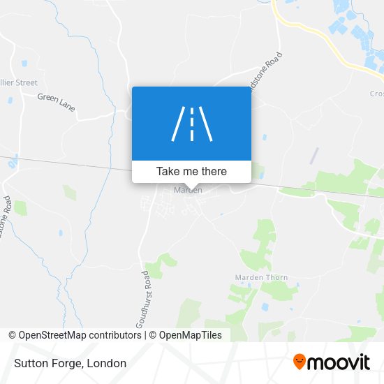 Sutton Forge map