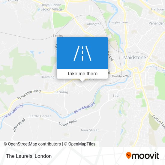 The Laurels map
