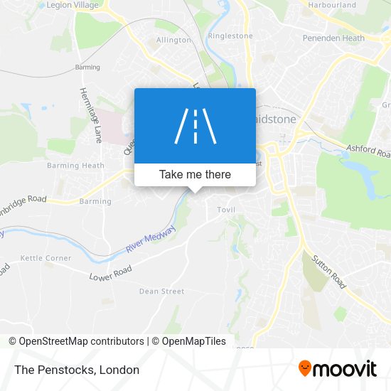 The Penstocks map