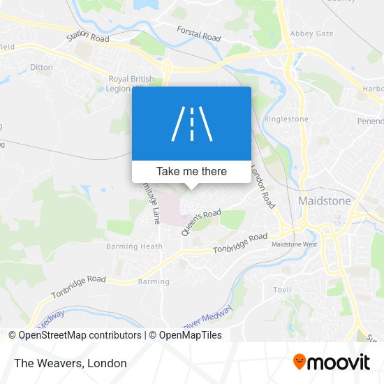 The Weavers map