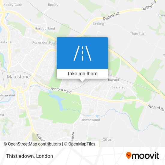 Thistledown map