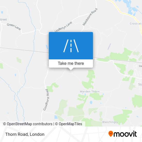 Thorn Road map