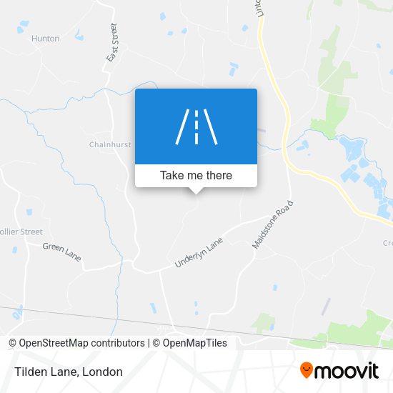 Tilden Lane map