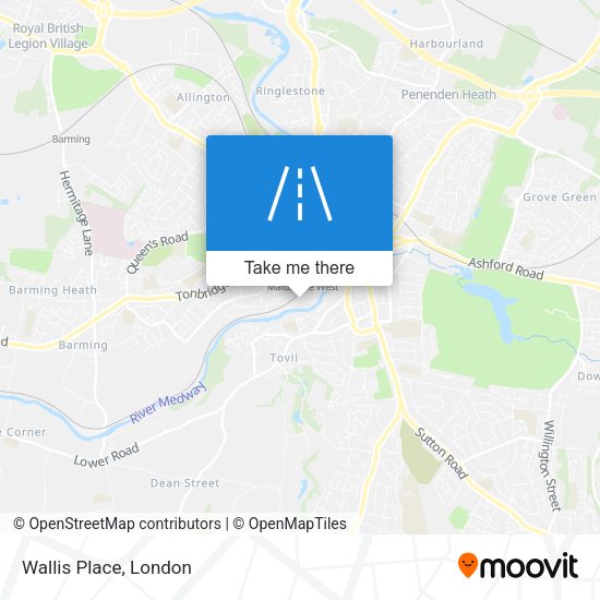 Wallis Place map