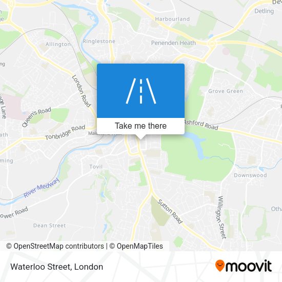 Waterloo Street map