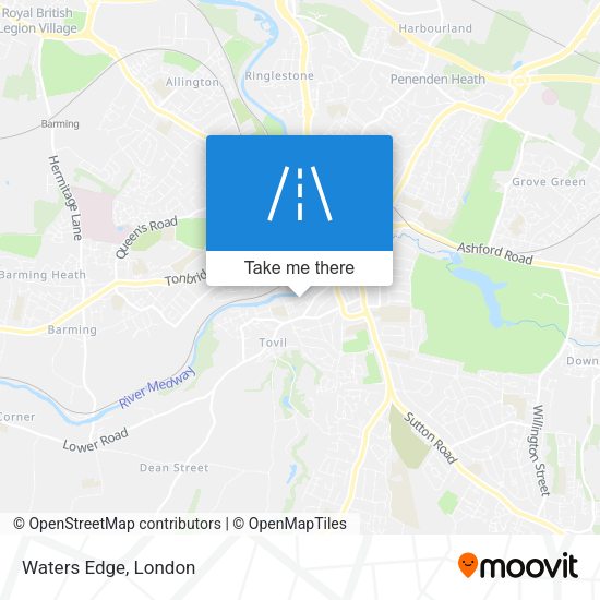Waters Edge map