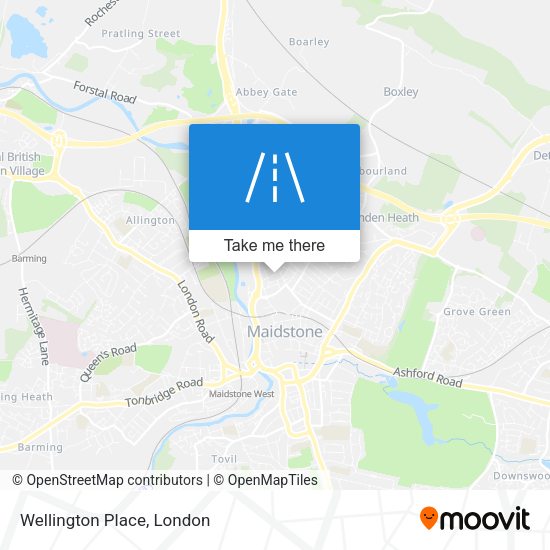 Wellington Place map