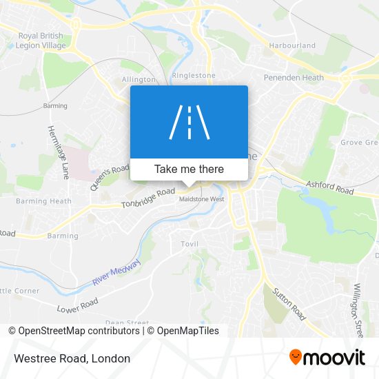 Westree Road map