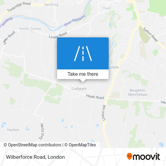 Wilberforce Road map