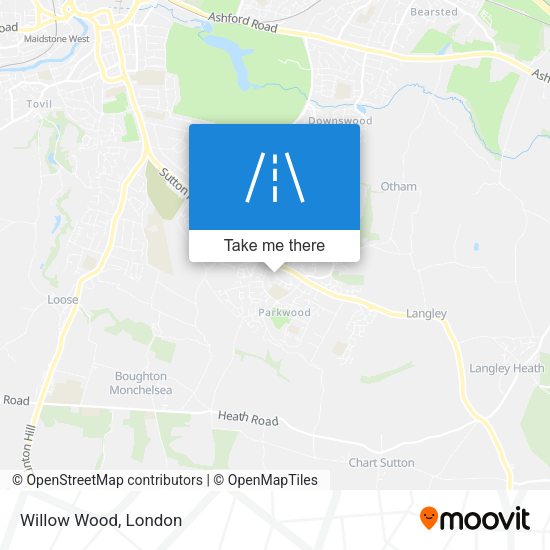 Willow Wood map