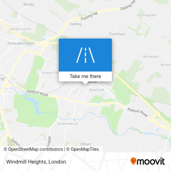 Windmill Heights map
