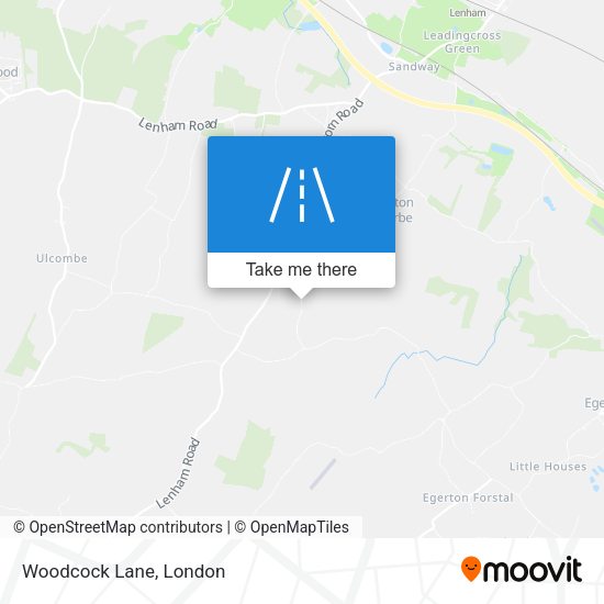 Woodcock Lane map