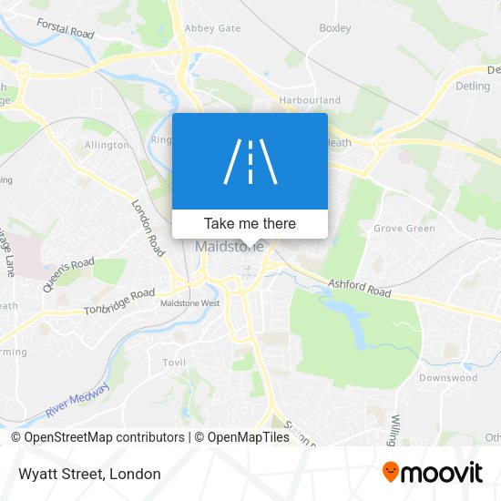 Wyatt Street map