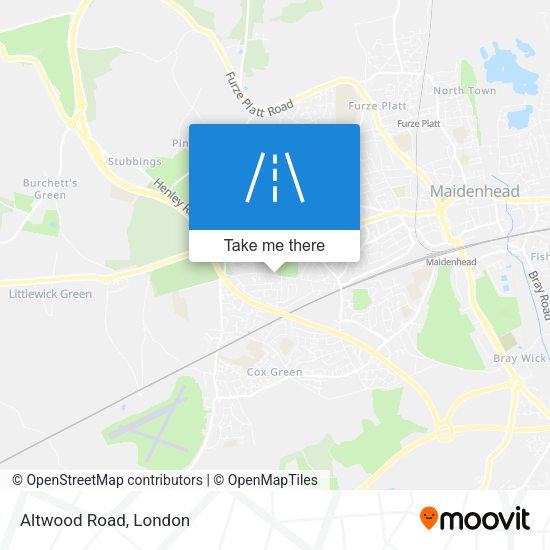 Altwood Road map