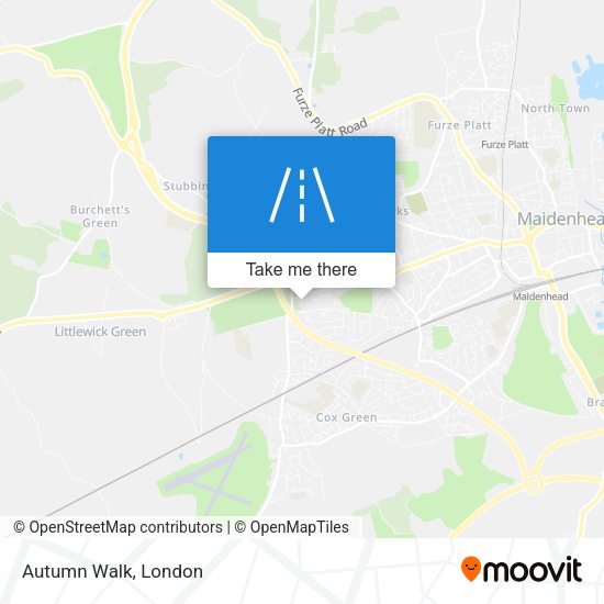 Autumn Walk map