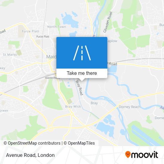 Avenue Road map