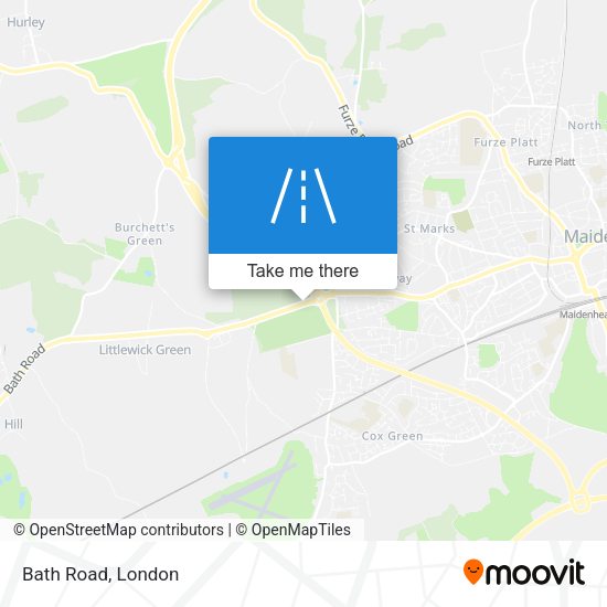 Bath Road map