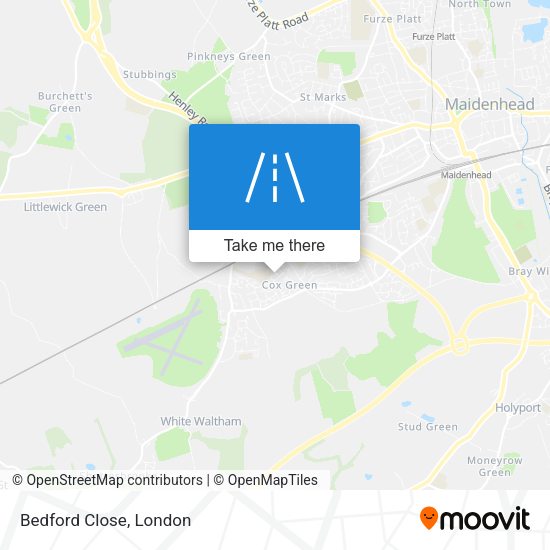 Bedford Close map