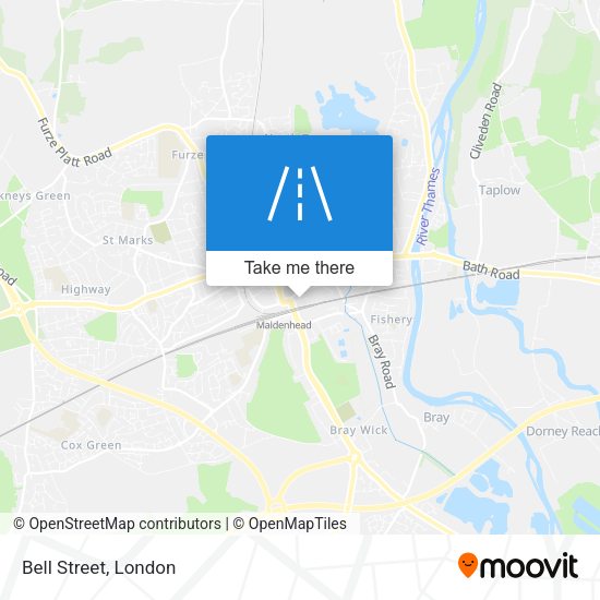 Bell Street map
