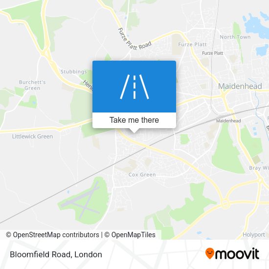 Bloomfield Road map