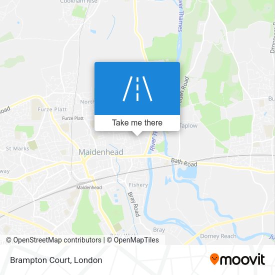Brampton Court map