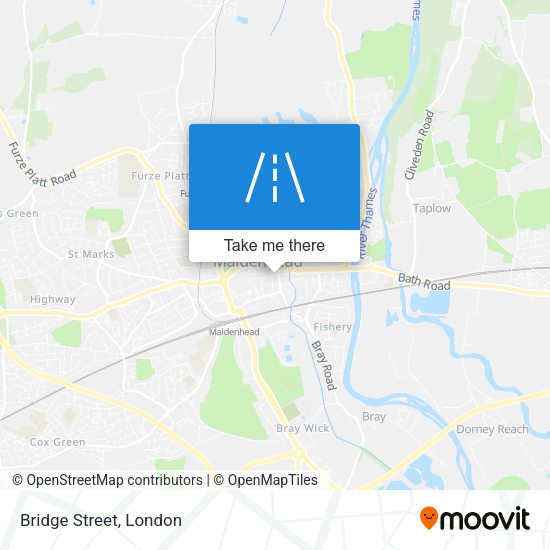Bridge Street map