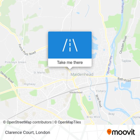 Clarence Court map