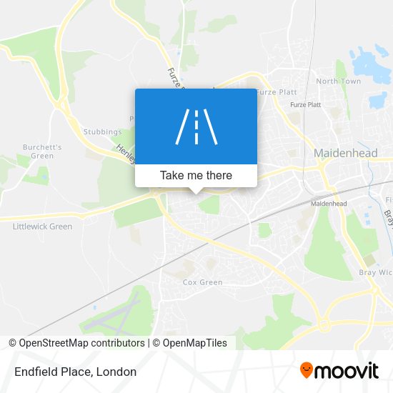 Endfield Place map