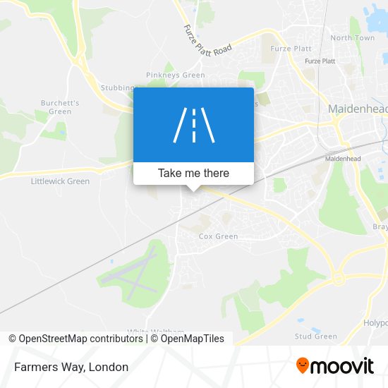 Farmers Way map