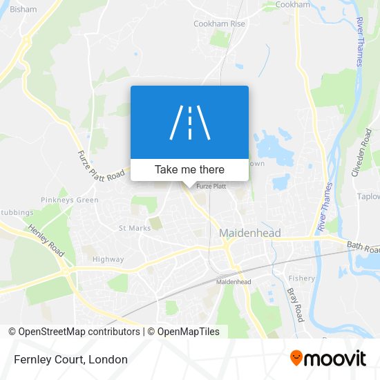 Fernley Court map