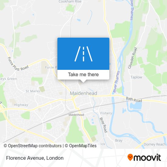 Florence Avenue map