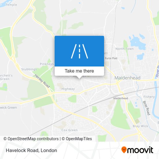 Havelock Road map