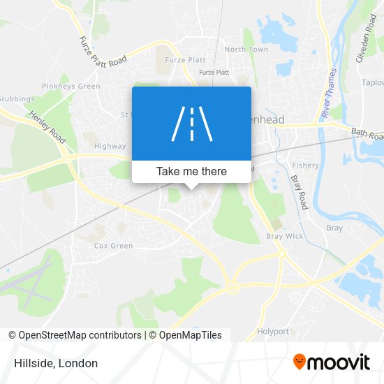 Hillside map