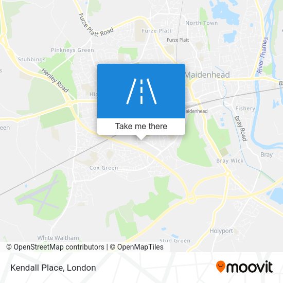 Kendall Place map