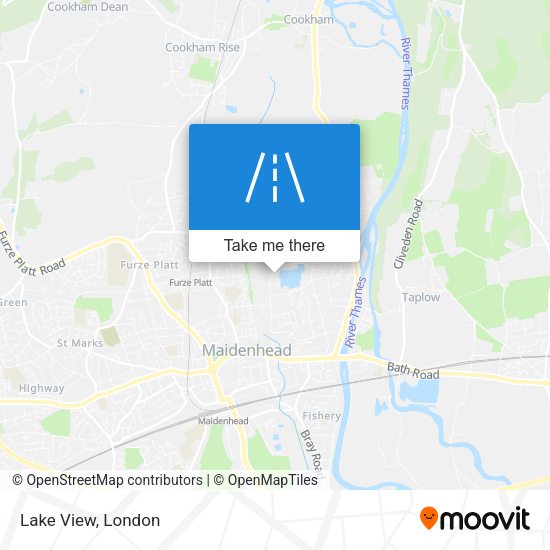 Lake View map