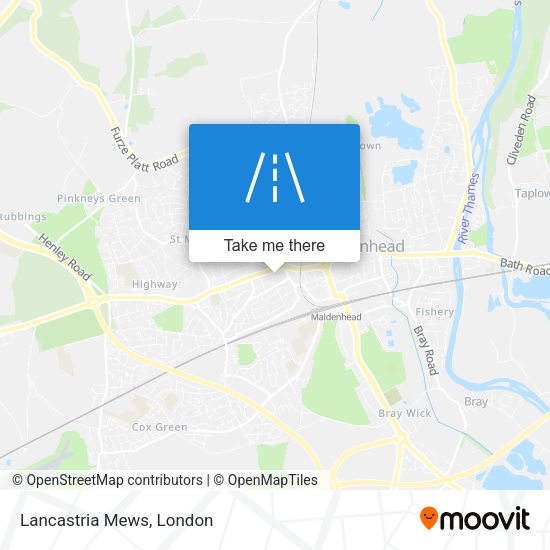 Lancastria Mews map