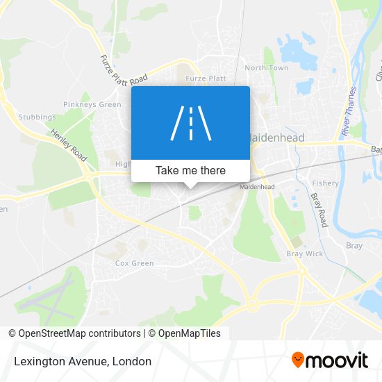 Lexington Avenue map