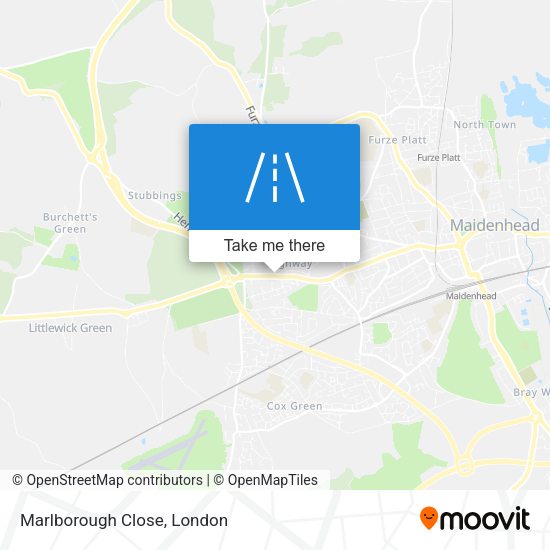 Marlborough Close map