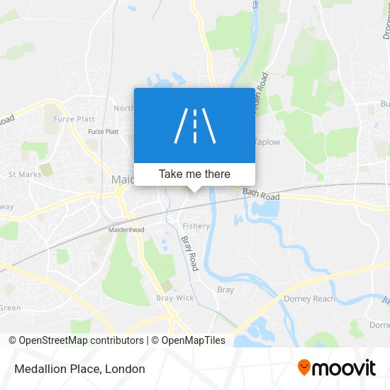 Medallion Place map
