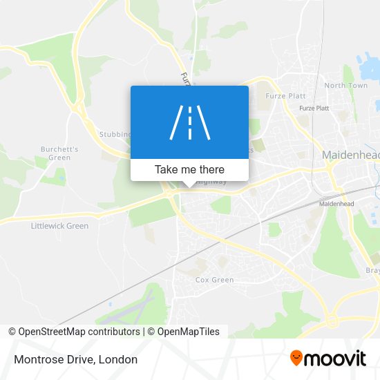 Montrose Drive map