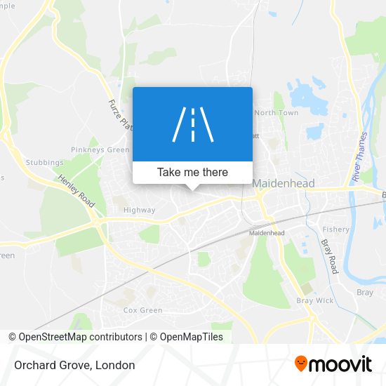 Orchard Grove map
